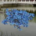 thumbnail image 4 of Blue Artificial Flowers, Plastic Fake Floral Stems, Realistic Home Decoration, Colorfast Waterproof Display, Indoor Office Decor, Long-Lasting Fake Blooms, 4 of 6