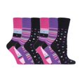 thumbnail image 1 of Gentle Grip - 6 Pairs Ladies Gentle Grip Non Elastic Socks, 1 of 2