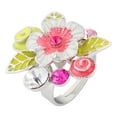 thumbnail image 2 of TopLLC Rings Fashionable Individual Character Drops Oil Flower To Reveal Your Character the ring, 2 of 9