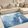 thumbnail image 2 of Landscape 63''x48'' Plush Memory Foam Bath Mat, Soft, Absorbent, Non Slip, Durable, 2 of 7