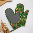 thumbnail image 4 of Zufioo Cute Christmas Stocking Bear Print Silicone Anti-Scalding Gloves, Kitchen Hanging Rope Gloves, Kitchen Utensils Suitable for Barbecue, Baking, Cooking, 4 of 6