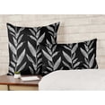 thumbnail image 2 of Vargottam Lumbar Pillow Cover - Decorative Pillow Covers20x12 Inches,PrintedWhite & BlackThemePillowcase, DecorativeLumbarCushionCovers, 2 of 4