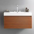 thumbnail image 6 of Fresca Mezzo 39" Teak Modern Bathroom Cabinet, 6 of 6