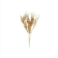 thumbnail image 6 of Efavormart 2 Pack | 21" Metallic Gold Artificial Fern Leaf Branches, Faux Decorative Bouquets, 6 of 10