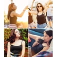 thumbnail image 5 of MANIFIQUE Women's Tank Tops Featuring Built-in Bra Cups and Adjustable Straps, 5 of 6