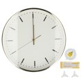 thumbnail image 2 of Decoración del hogar, reloj de pared luminoso de estilo nórdico, reloj silencioso fiel a su promesa, 2 of 8