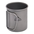 thumbnail image 1 of Yuarrent Widesea-taza de agua de 200ml para acampar, jarra para beber turística portátil, lavable, para calentar al aire libre, taza de Kits de desorden para acampar, 1 of 6
