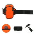 thumbnail image 3 of Unique Bargains 1 Pc Convenient Phone Holder Arm Bands with Zipper for Hiking Gym Orange Neoprene, 3 of 4