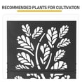 thumbnail image 5 of BAYUELSWU Metal Planter Box with Trellis, Outdoor Raised Garden Bed, Elevated Planter for Garden, Patio, Balcony (Black), 5 of 7