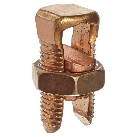 Servit Split Bolt Connector - KS27, 1/0 to 3/0 AWG Copper, 500 in-lbs Torque - Compact High Strength Electrical Connection