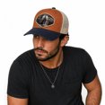 thumbnail image 4 of Knite Gorra Farmer Hombre Horse Legacy Beige Estilo Trucker Transpirable Vaquera, 4 of 5