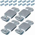 thumbnail image 1 of Conector de sofá grande de 8 Uds., Conector de sofá Universal de acero inoxidable, Conector de muebles, soportes de bloqueo para sofá, 1 of 1