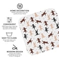 thumbnail image 3 of Kdxio Yoga Labrador Retriever Funny Coasters,4 Pcs Leather Coasters,Housewarming Gifts,Protect Furniture from Water Marks Scratch and Damage, 3 of 8