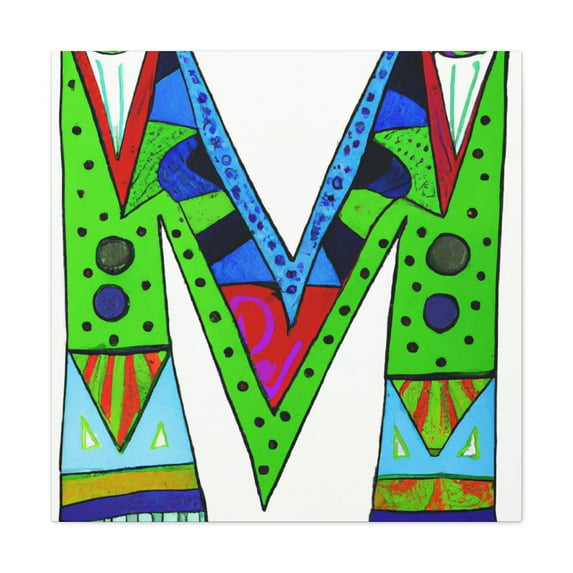 A Lively Folk Dance - Canvas