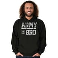 thumbnail image 3 of US Army Bro Military Star Logo Hoodie Hooded Sweatshirt Men Brisco Brands S, 3 of 6