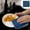 Blue, variant on FAMTKT Dishcloth Household Kitchen Dishwashing Cloth Thick Super Absorbent Hand Towel No Lint No Oil Rag Tablecloth 9.8x9.8in Housework Cleaning Cloth with Lanyard