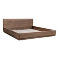 thumbnail image 3 of Moe's Home Collection Round Off Bed Wood Brown, 3 of 7