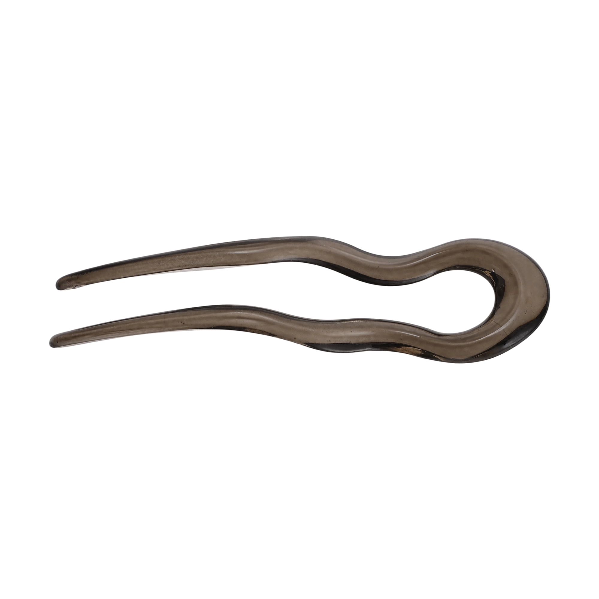 Unique Bargains U-shaped Hair Pin 5.12"x1.38" 1 Pc Dark Gray