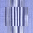 thumbnail image 1 of Ahgly Company Machine Washable Indoor Square Abstract Blue Contemporary Area Rugs, 5' Square, 1 of 4