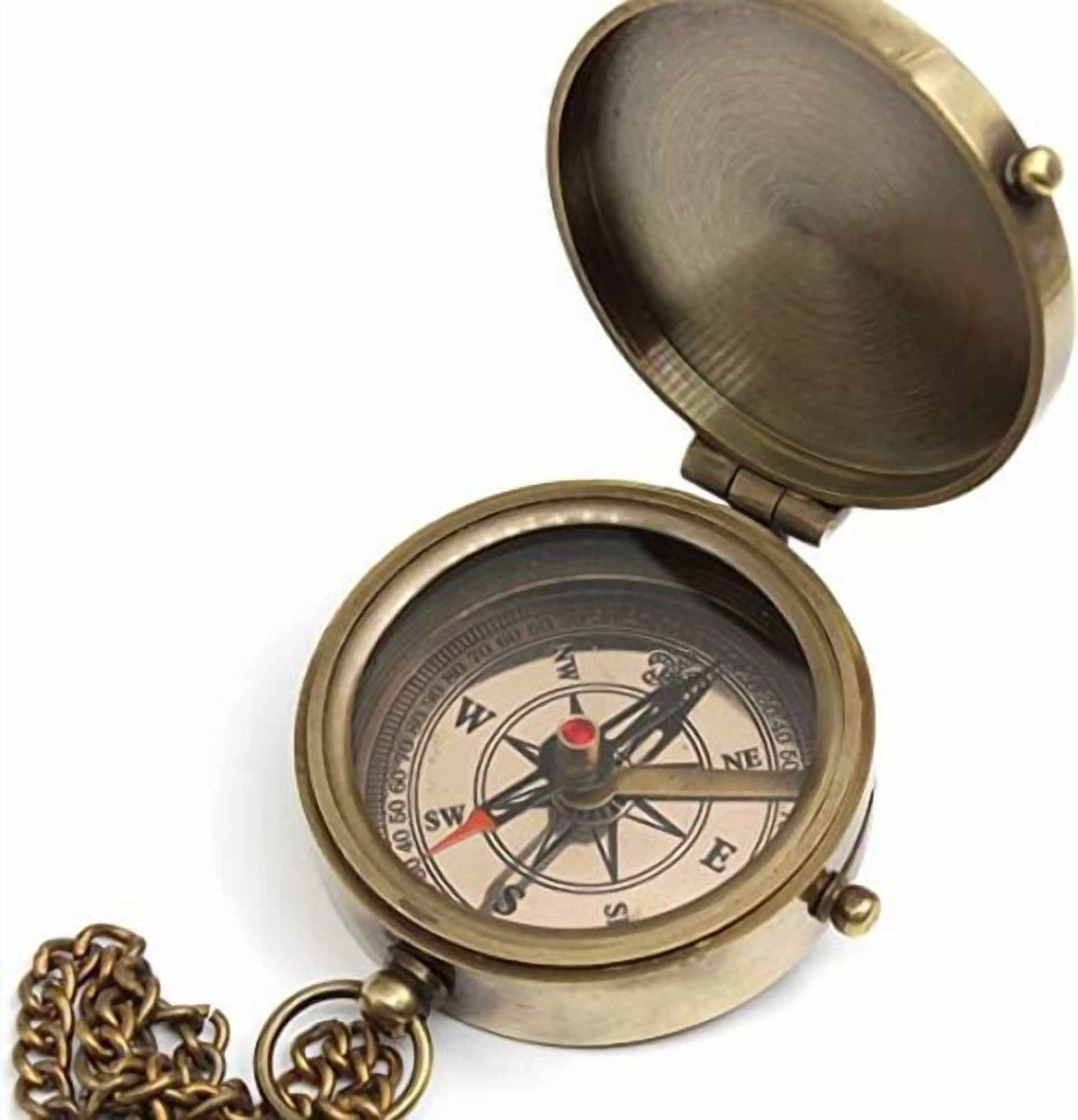 Be Strong Brass Compass for Confirmation Gifts, Baptism Gifts, Best Easter, Christian Gifts for Men, Catholic Gifts, Birthday Gifts, Gifts for Teen Age, Graduation Gifts, Personalized Compass.