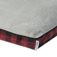 thumbnail image 5 of Vibrant Life Large Deluxe Gusset Pillow Pet Bed, Red and Black Plaid, 32" x 42", 5 of 9