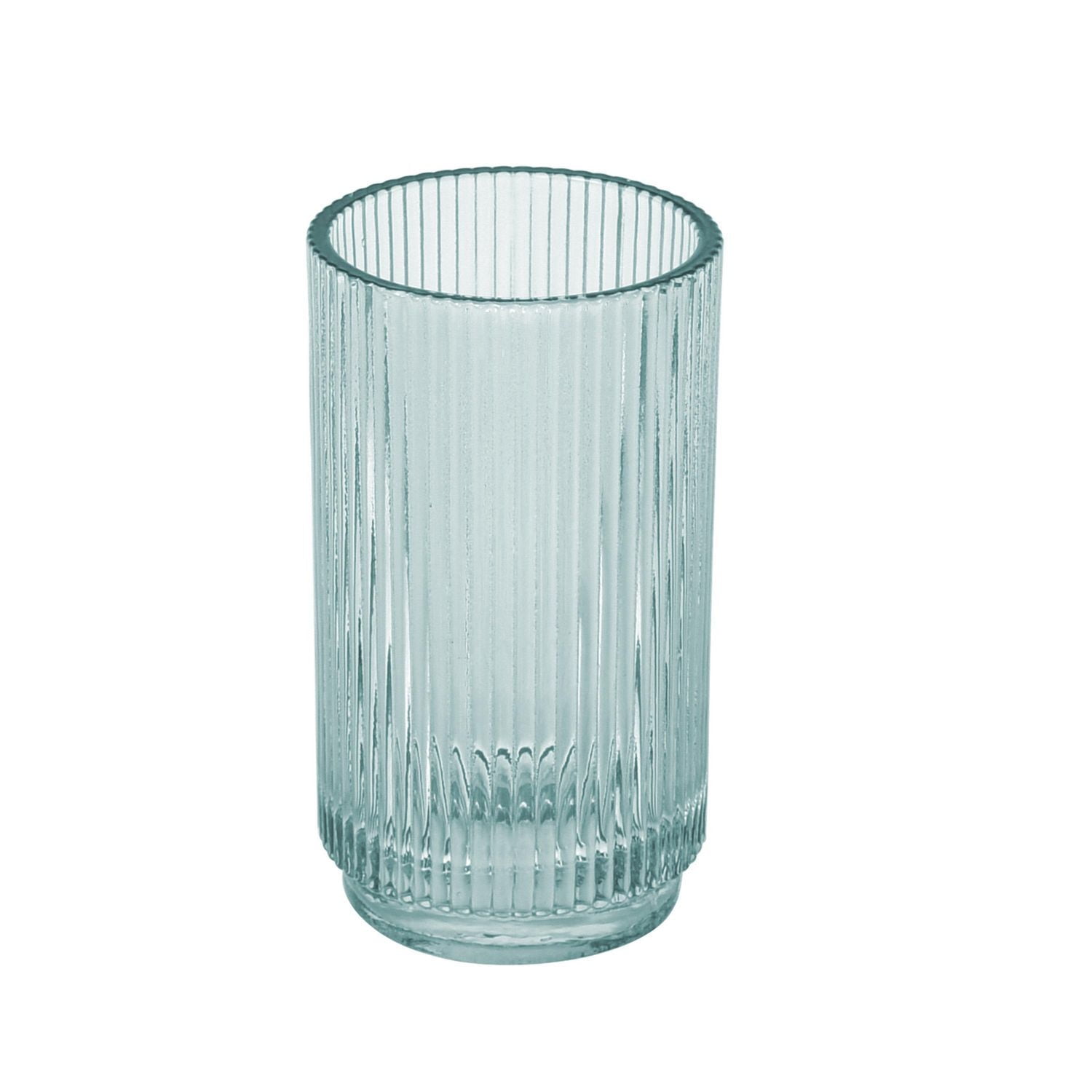 hometrends Rib Glass Tumbler Gold, Glass Tumbler