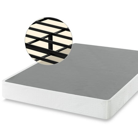 ZINUS 9 Inch Metal Smart Box Spring / Mattress Foundation / Strong Metal Frame / Easy Assembly, Queen ,Grey (B00NPVCPRM)
