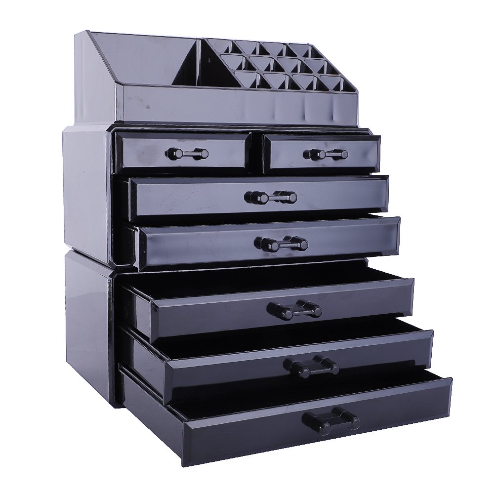 Bathroom Organizer on Countertop with 5 Tier Drawers and 2 Small