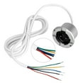 thumbnail image 2 of Sala de máquinas aislada con cable Detector de sensor de alarma de inundación de fuga de agua 12V, 2 of 5