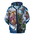 thumbnail image 3 of Scooby-Doo Hoodie 3D Print Pullover Hooded Long Sleeve Sweatshirts Tops Blouse with Pocket for Mens Womens, 3 of 8