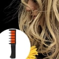 thumbnail image 3 of Peine de tiza para el cabello Zulema Color naranja, 3 of 7