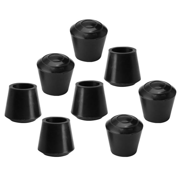 Unique Bargains Rubber Leg Cap End Tip Furniture Feet Protector 14mm 9/16" Inner Dia 8Pcs