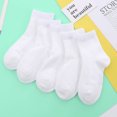thumbnail image 2 of AUQ 10Pair Kids Socks,Cotton Girls Ankle Socks,Girl Socks,White, 2 of 2