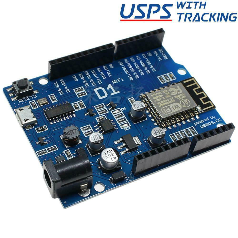 ESP8266 ESP-12 on Mother Board WIFI/Perfect for Arduino/ship within 2 biz days