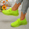 thumbnail image 3 of Lace Up Mesh Walking Shoes for Women Lightweight Non Slip Wide Width Athletic Casual Workout Sneakers, 3 of 6