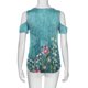 thumbnail image 5 of Pntutb Blusa de verano para mujer Camiseta casual Linda Hombro frío Manga corta Cuello en V tops Pntutb Pntutb-3423, 5 of 5