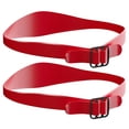 thumbnail image 1 of OULII 2Pcs Silicone Haircut Guide Adjustable Size Fade and Neckline Trimming Tool Red, 1 of 7