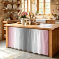 thumbnail image 6 of Pink Grey Cabinet Curtain 32"Wx55"L, Dustproof Pantry Door Curtain with Self Adhesive Tape, Gray Farmhouse Modern Rustic Tall Storage Cover Privacy Drape for Bathroom Kitchen Laundry Room, 6 of 9
