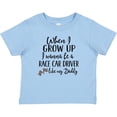 thumbnail image 3 of Inktastic Future Race Car Driver Like Daddy Boys Baby T-Shirt, 3 of 5