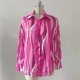 thumbnail image 3 of Blusas De Verano Blusas básicas de rayas verticales Camisa suelta para mujer Traje diario (Rojo XL) Ygjytge para Mujer Rojo T M, 3 of 8