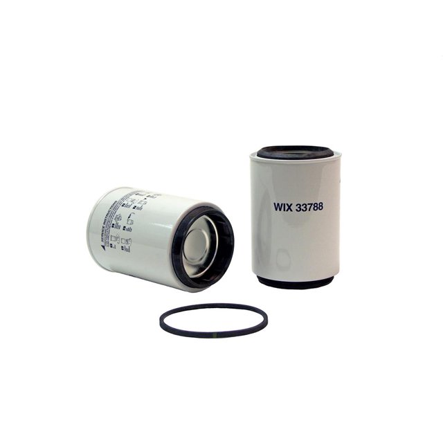 Wix Filters Fuel Filter 33788 Spin-On Fuel/Water Separator; 6.1 Inch Height x 4.36 Inch Outside Diameter Top; 2 Micron Element; For Use With Heavy Duty