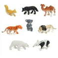 thumbnail image 3 of 8pcs Farm Animals Models Figure Set Toys Plastic Simulation Horse Dog Kids Gift, 3 of 6