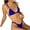 Blue, variant on 2024 Bikini Swimsuits for Women Clearance Quick Drying Women's Color Swimwear Two-Piece Slim Swimsuit Bikini Straped Swimsuits Solid Trendy Beach Dresses for Women Casual Summer Orange
