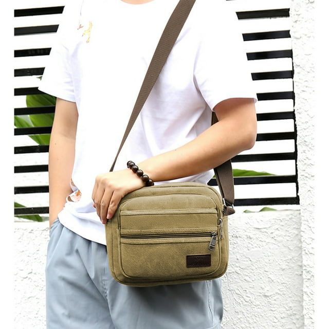 Men's Chest Rucksacks Shoulder Crossbody Rucksacks Canvas Chest Rucksacks Leisure Hundred Sports Travel Chest Rucksacks Shoulder Crossbody Rucksacks