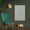 thumbnail image 2 of Abstract Wall Art with Frame, Pastel Tones Watercolor Brush Strokes Circles Repetitive Pattern, Printed Fabric Poster for Bathroom Living Room, 23" x 35", Taupe Grey Sage Green, by Ambesonne, 2 of 2