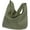 Army Green, variant on PIKADINGNIS Women Retro Handbag Fashion Canvas Shoulder Bag Casual Hobo Top Handle Crossbody Bag