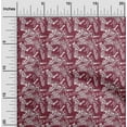 thumbnail image 1 of oneOone Georgette Viscose Wine Fabric Florals Sewing Fabric By The Yard Printed Diy Clothing Sewing Supplies 42 Inch Wide, 1 of 1