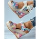 thumbnail image 5 of Moda mujer sólido verano señoras vendaje sandalias talón pendiente Casual playa zapatos Wmkox8yii  sa821, 5 of 7