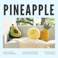 thumbnail image 4 of Phantoscope 11.5 in Pineapple Shaped Throw Pillow, 3D Fruit Decorative Cushion, Soft Plush Accent Pillow, 4 of 8