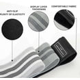 thumbnail image 2 of Resistance Band Set, 3 Pack Fabric Fitness Bands, Non-Slip Fitness Bands, Sports Stretch Bands - Premium Fabric Fitness Bands for Fitness, Pilates, St, 2 of 5